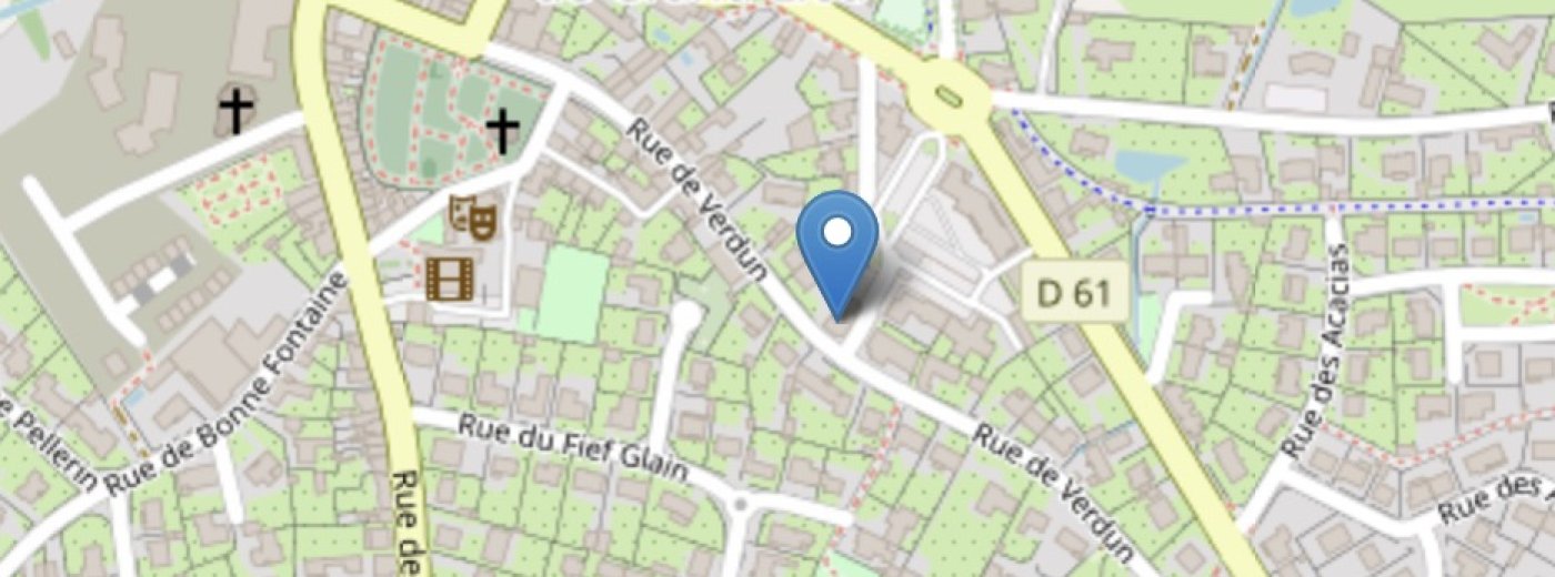 Carte du centre SSTRN de Saint-Philbert-de-Grand-de-Grandlieu