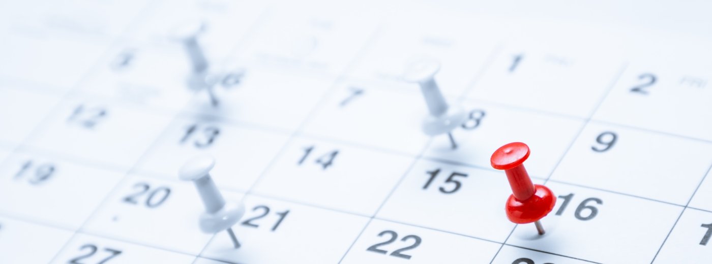 Calendrier des évènements