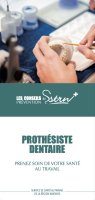 Dépliant prothésiste dentaire