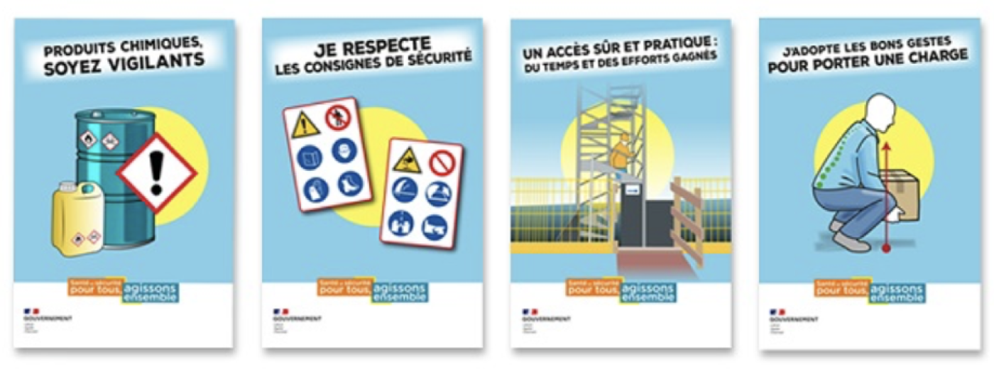 Campagne de prévention des risques professionnels multilingue | SSTRN